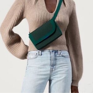 Rothy’s Juniper Green Belt Bag